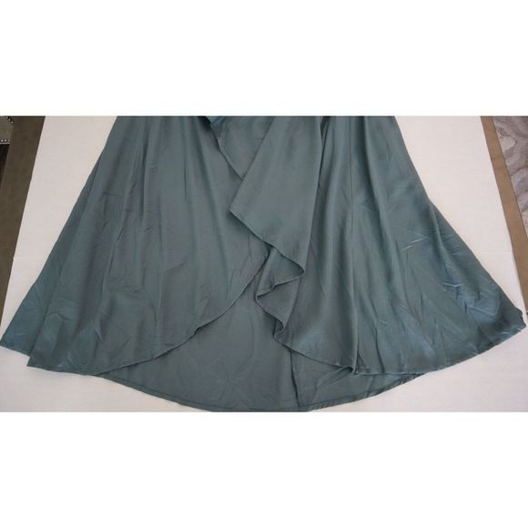 O'Neill FA8415002 Women's Sz S Balsam Green Ambrosio Maxi Woven Skirt - Picture 8 of 9